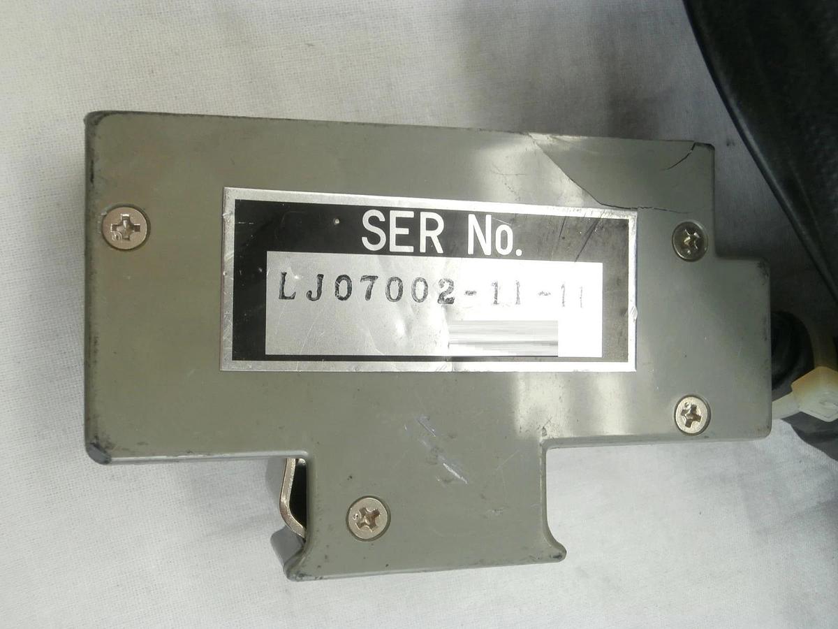 Used Seiko Seiki LJ07002-11-11 TMP Turbomolecular Pump Cable 26 Foot 8M Turbo Working