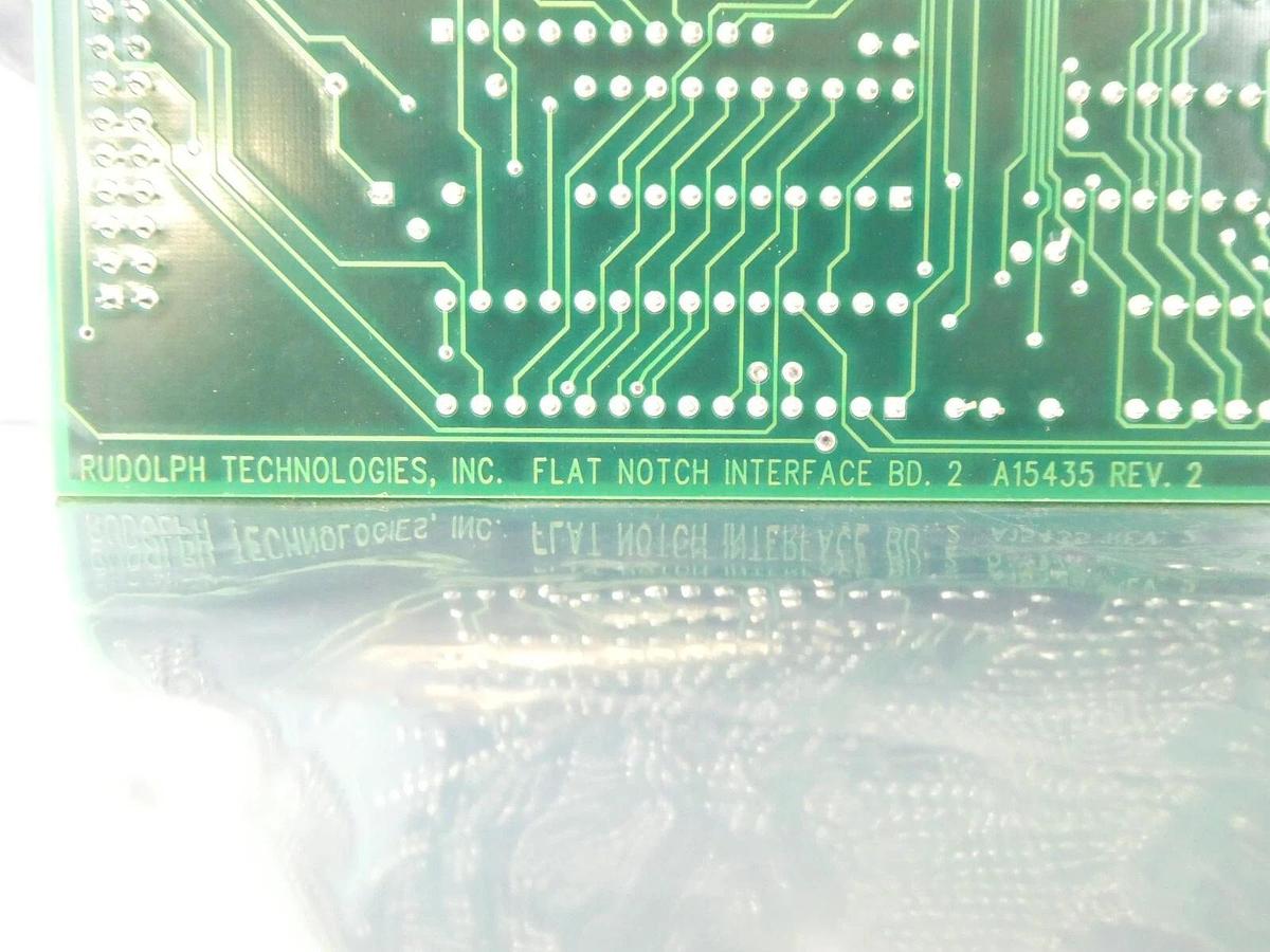 Used Rudolph Technologies A15436 Flat Notch Interface PCB A15438 Core Logic Working