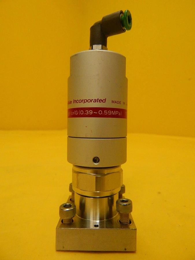 Used Fujikin 059577 Pneumatic Valve Normally Closed 316L-P Lot of 4 Used Working
