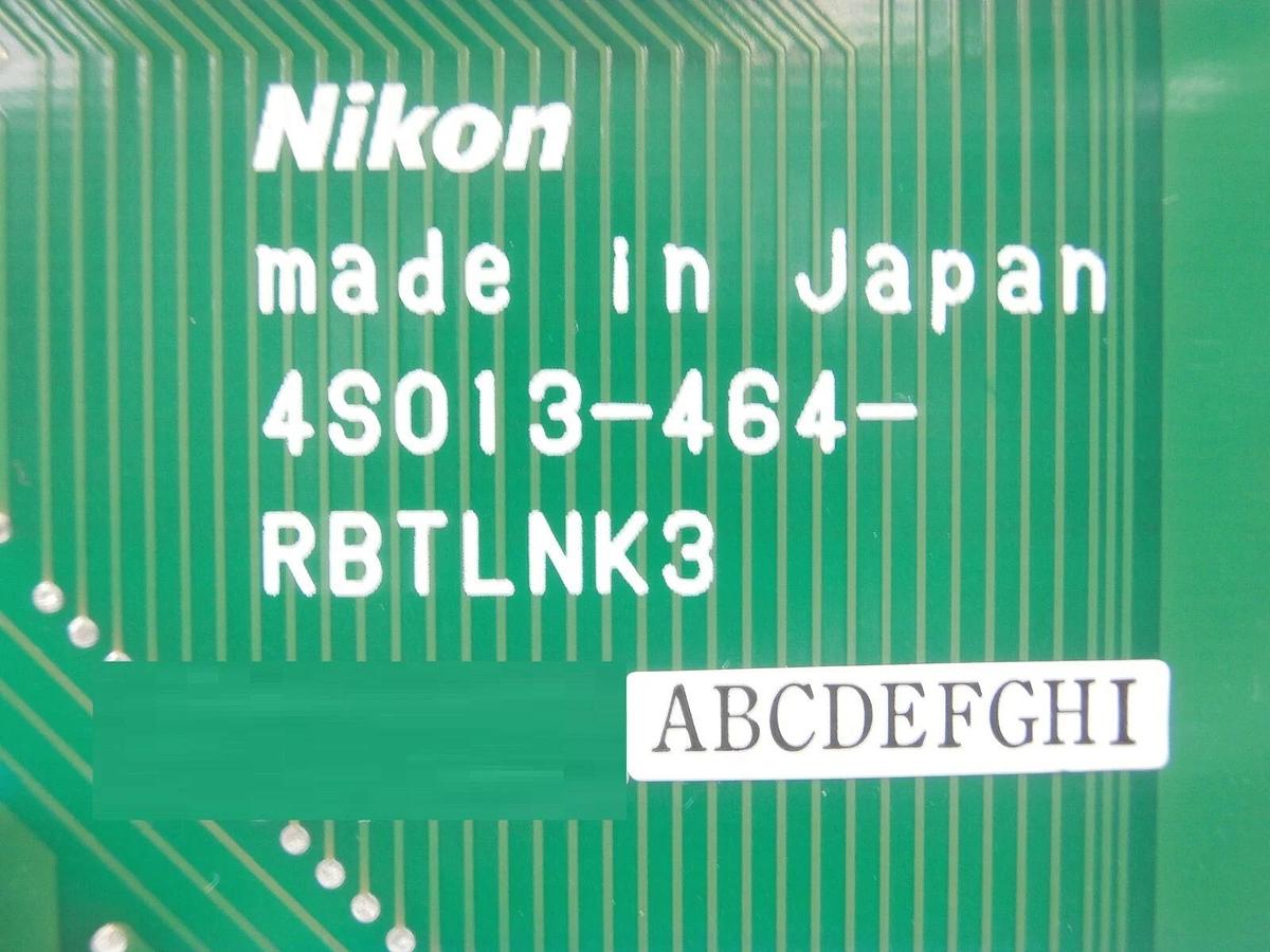 Used Nikon 4K802-997 Robot Elevator 4S013-464 4S013-416 RBTLNK3 NSR-S307E Working