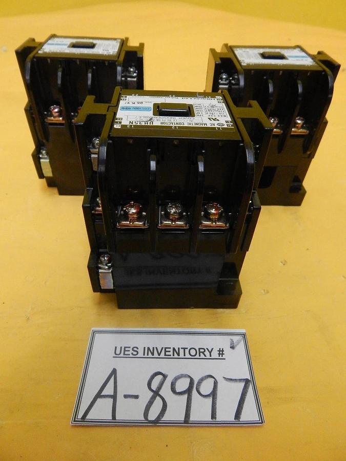 Used Hitachi UH35N AC Magnetic Contactor Reseller Lot of 3 Used Working