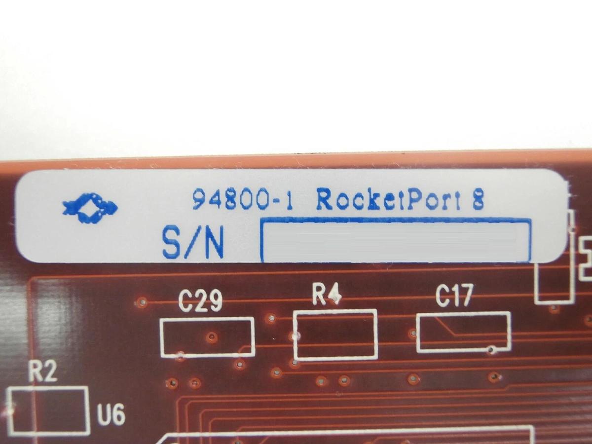 Used Comtrol A10056 PCI 8-Port Serial Board 94800-1 RocketPort A00056 PCB Card Spare