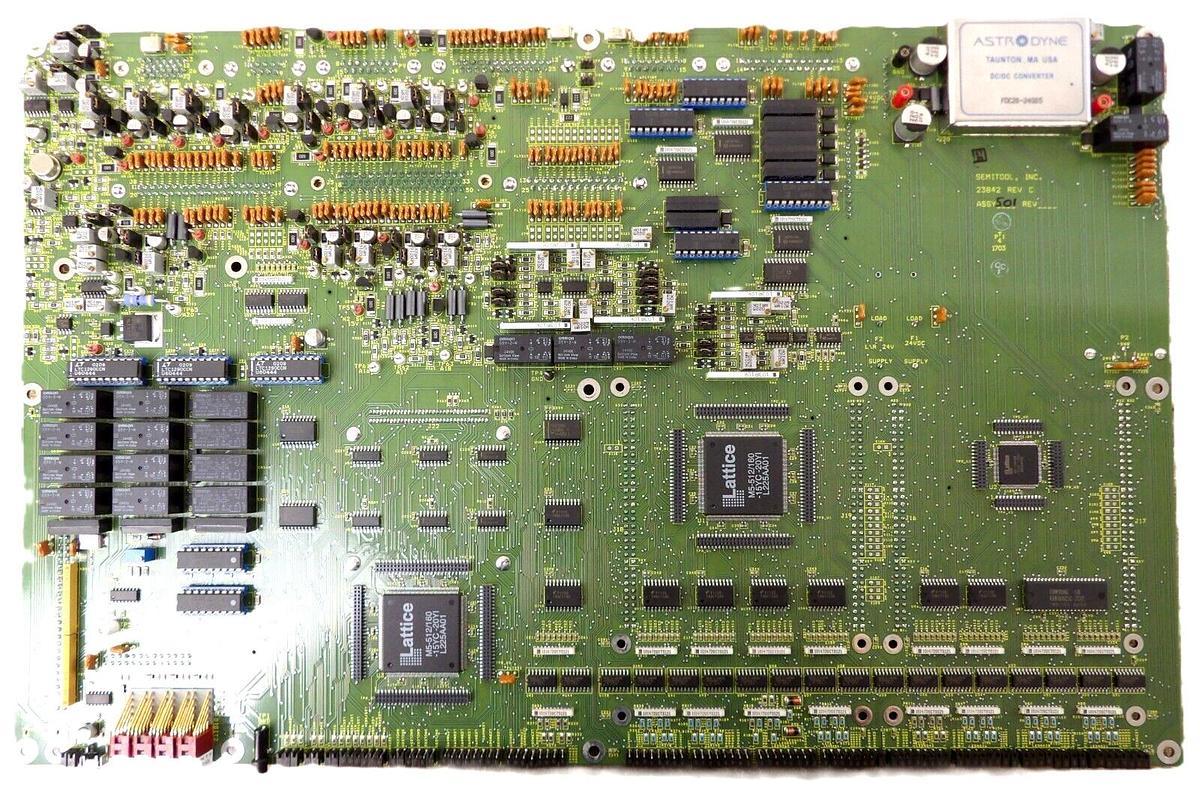 Semitool 23842-501 Chamber Interface I/O Control Board PCB New Surplus