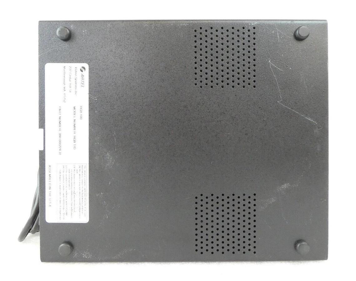 Used Artel RGB100T Fiber Optic Graphics Modem RGB T/D Varian VSEA E20000054 Working