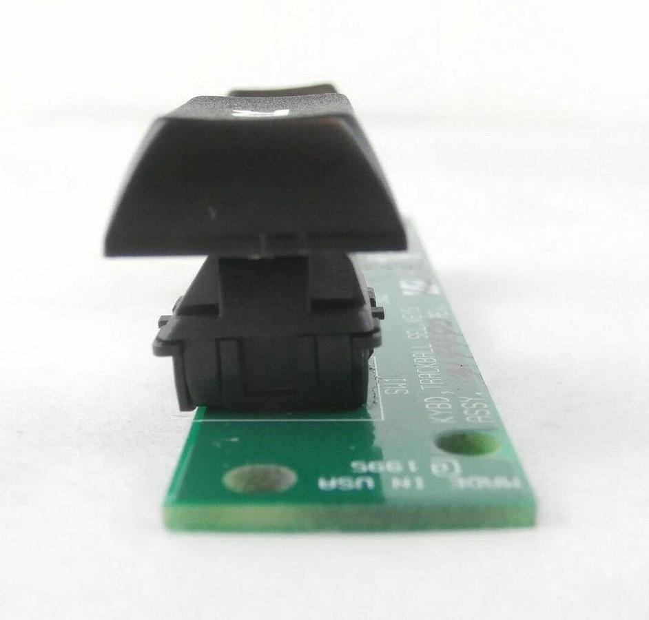 Used KLA-Tencor 319490 Trackball Keyboard Select R/L Keys PCB Assembly S8000 Working