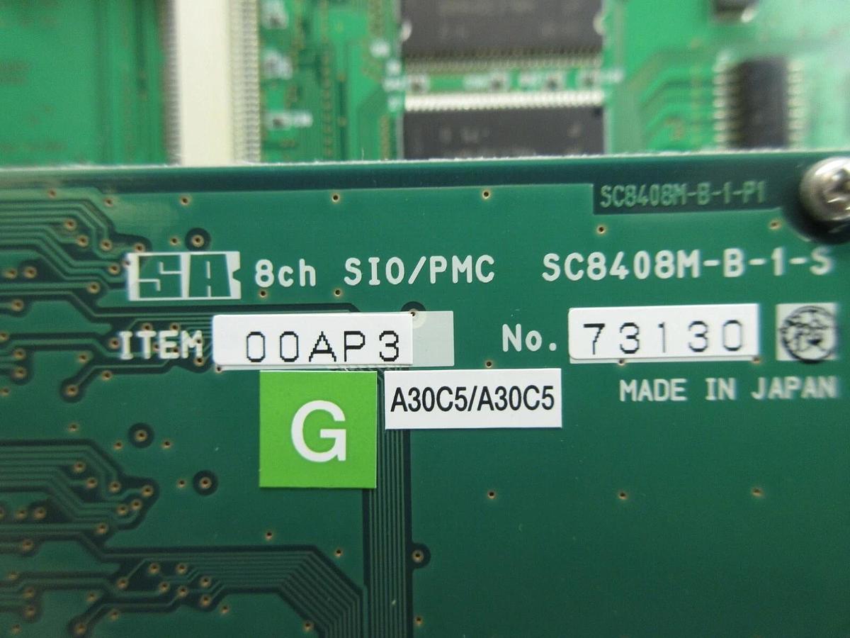Used Sanritz Automation SVP501-3-S Processor PCB Card 02EP3 DNS FC-3000 Used Working