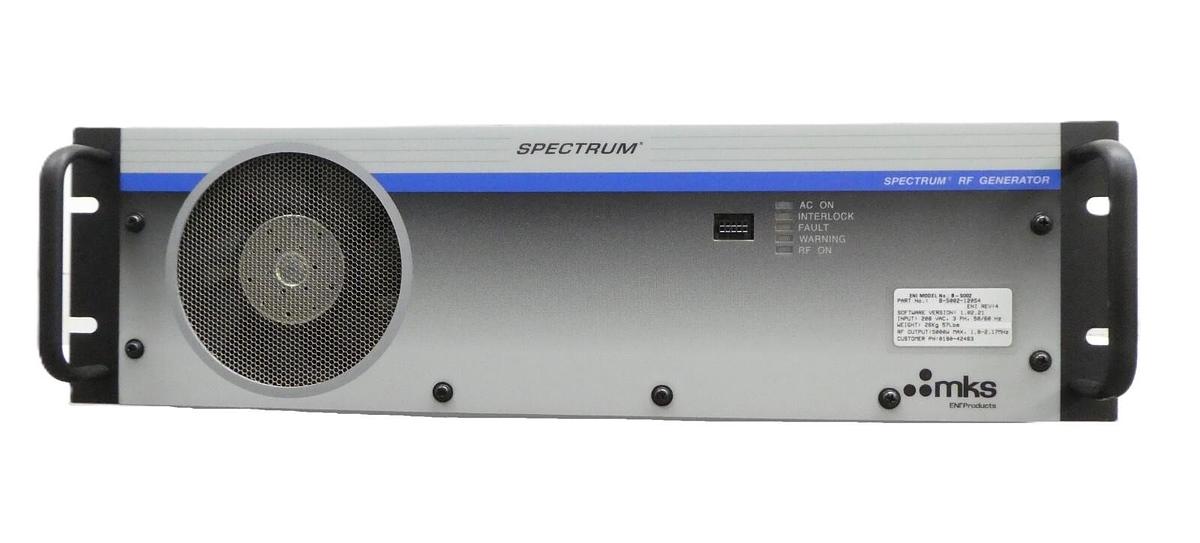 Used Spectrum B-5002 ENI Power Systems B-5002-12054 RF Generator 1.8-2.17MHz Working