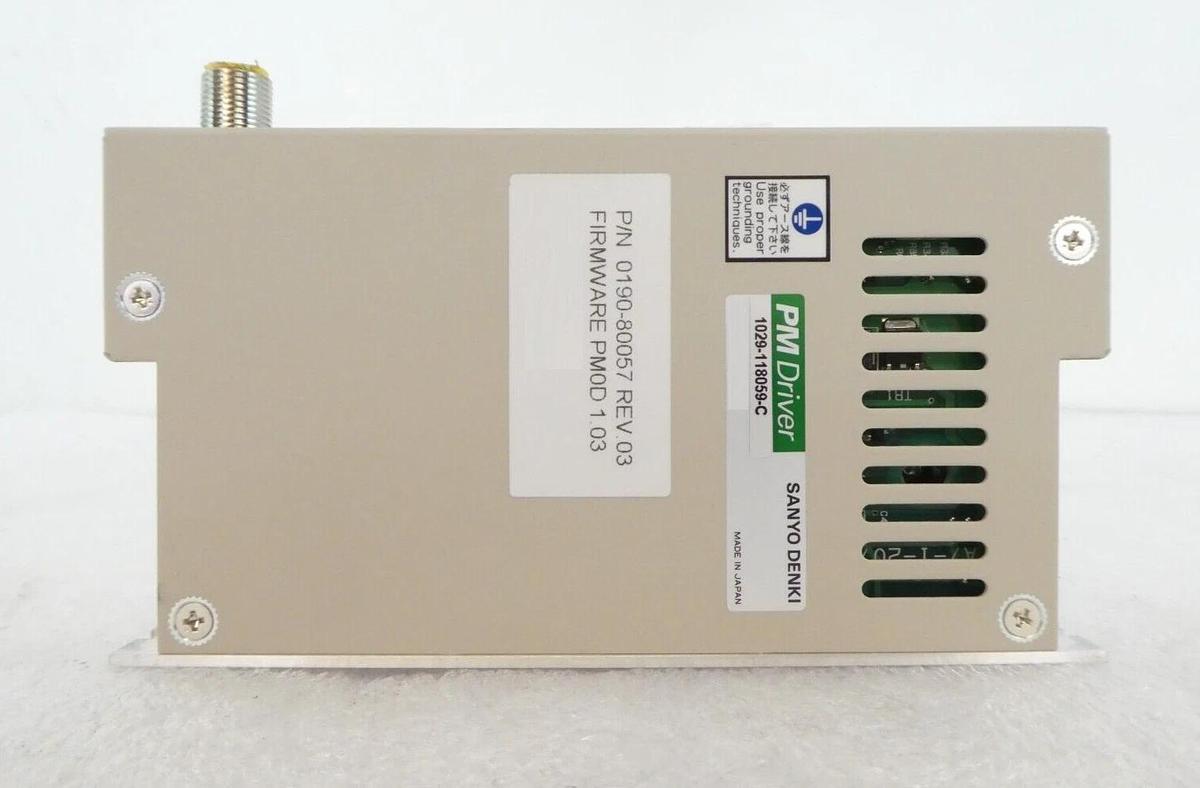 Used Sanyo Denki 1029-118059-C Servo Drive PM Driver Working Surplus
