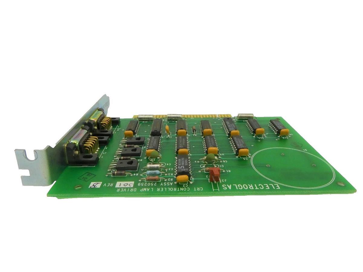 Used Electroglas 250259-001 CRT Controller Lamp Driver PCB Card 4085x Horizon Working