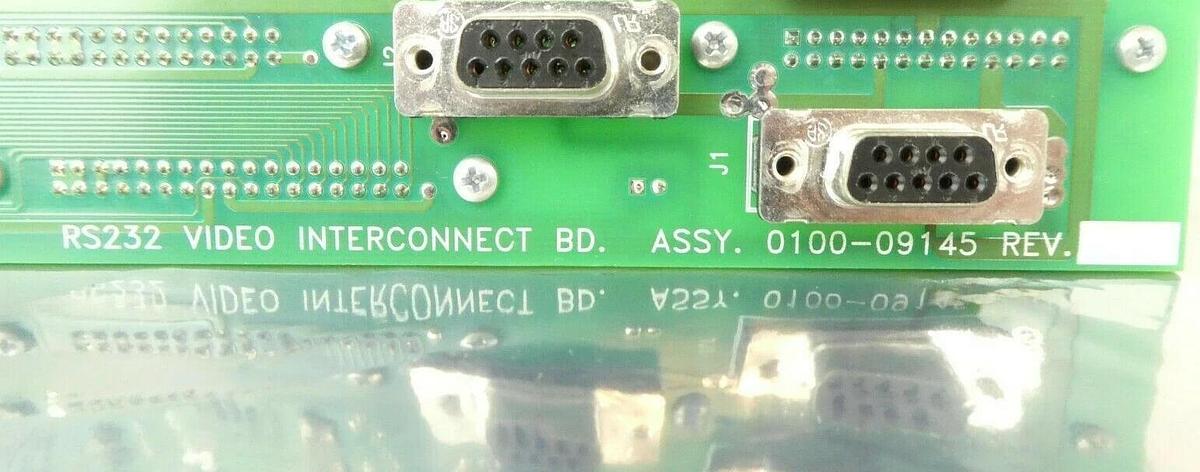 Used AMAT Applied Materials 0100-09145 RS232 Video Interconnect PCB Working Surplus