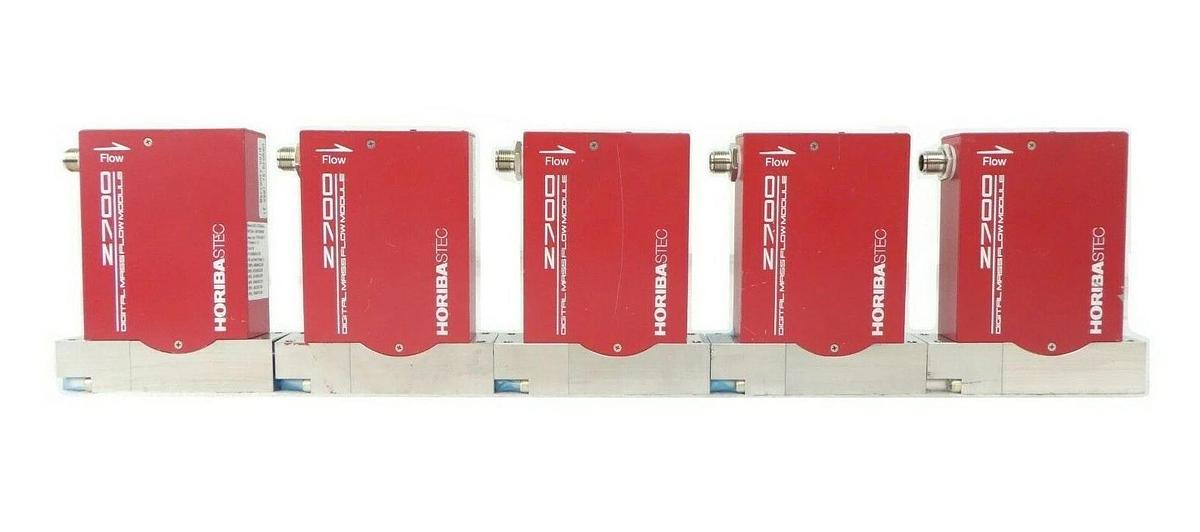 Used Horiba STEC SEC-Z724AGX Mass Flow Controller MFC Lot of 5 0190-33217 Working