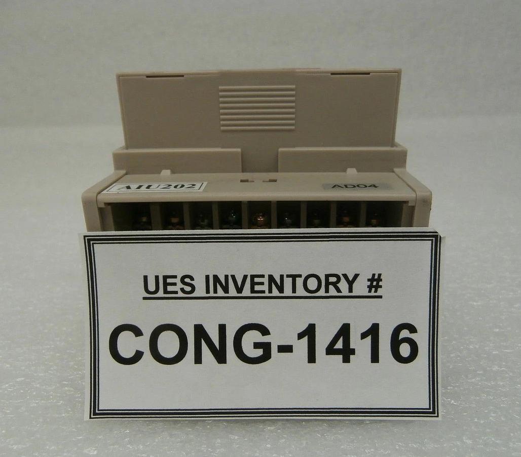 Used Omron GT1-AD04 Analog Unit 4 Point Input Module AD04 Used Working