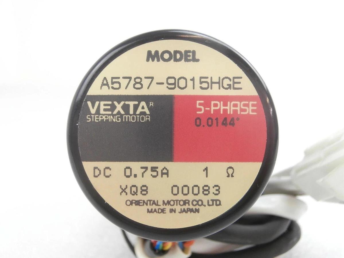 Used Oriental Motor A5787-9015HGE 5-Phase Stepping Motor VEXTA Working Spare