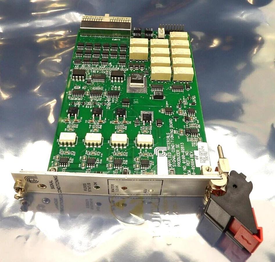 Used AMAT Applied Materials 0100-02813 Signal Conditioning Board PCB Working Surplus