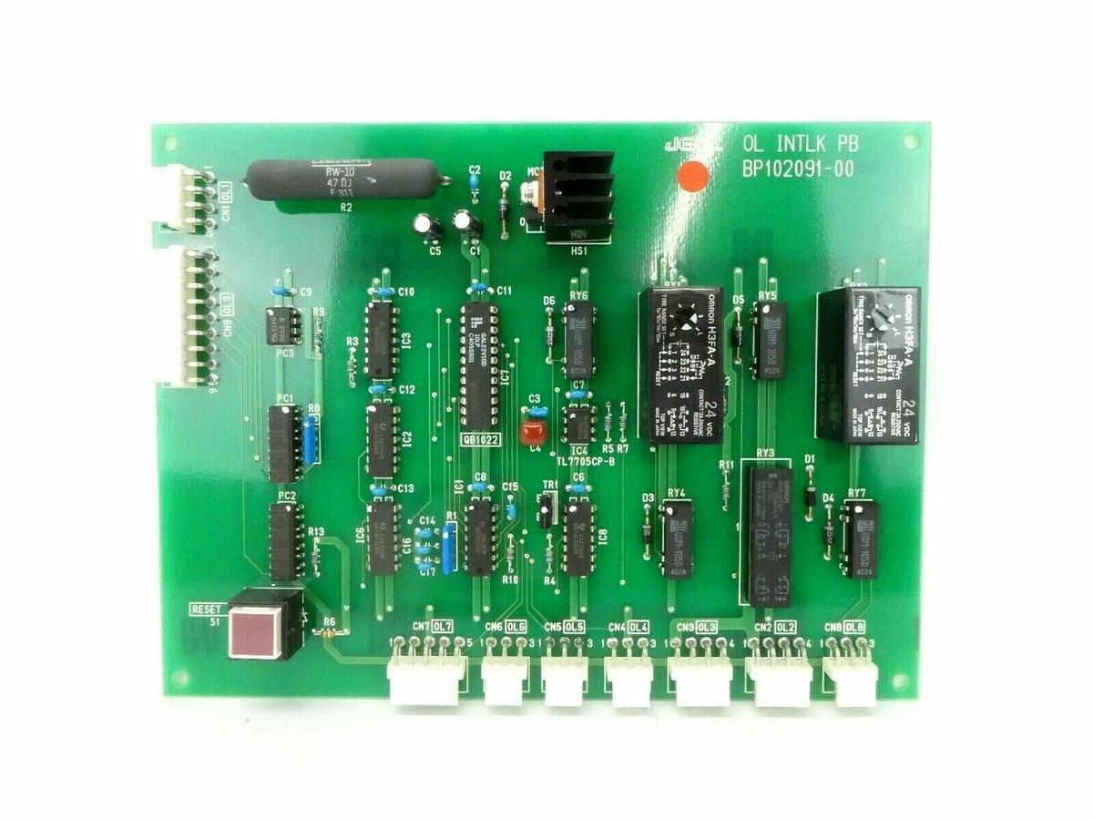Used JEOL BP102091-00 Interlink Board OL INTLK PB PCB JWS-2000 SEM Working Spare