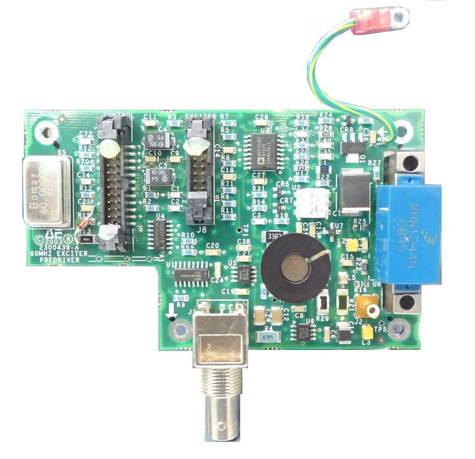 Used AE Advanced Energy 2300439-A 60MHz Exciter Predriver PCB 1300605 Working Surplus