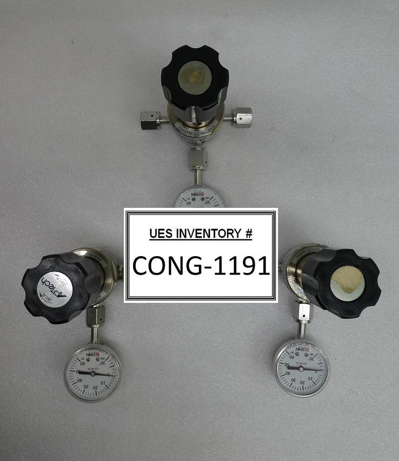 Used APTech AP1006SM 3PW FV4 FV4 0 Single Stage Regulator Valve Reseller Lot of 3