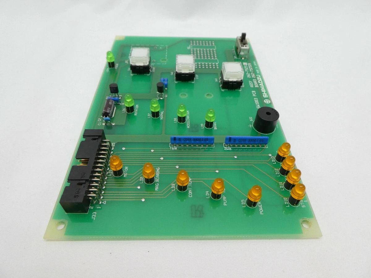 Used Shimadzu 262-75251C Turbo Controller Operator Panel PCB LED-SW 1003 Working