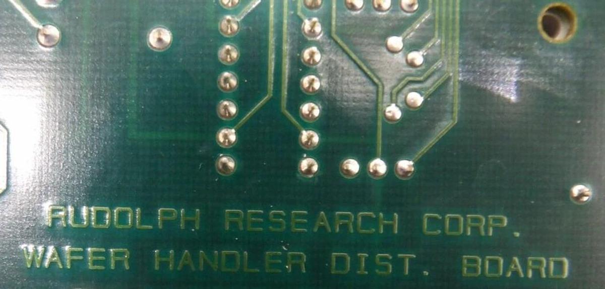 Used Rudolph A12039-8 Wafer Handler Distribution PCB Focus Security 12244 Working