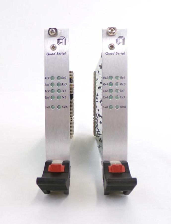 Used MKS Instruments AS00800-09-2 Quad Serial PCB Card AMAT 0190-47594 Lot of 5