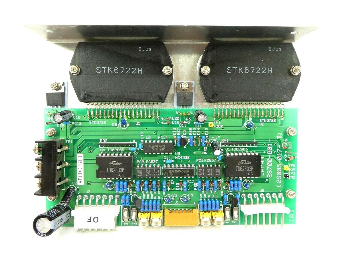 Used Nikon 2S700-601 Pulse Motor Control PCB Board 2S003-017-1 OPTISTATION 3 Working