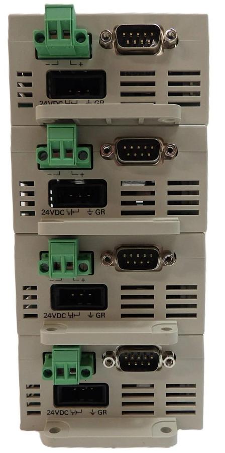 Used Omron V640-HAM11-V3 Amplifier Unit Assembly V640 Series Lot of 4 Working