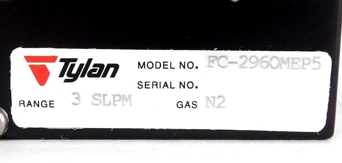 Refurbished Tylan FC-2960MEP5 Mass Flow Controller 2960 Series MFC 3 SLPM O2 Refurbished