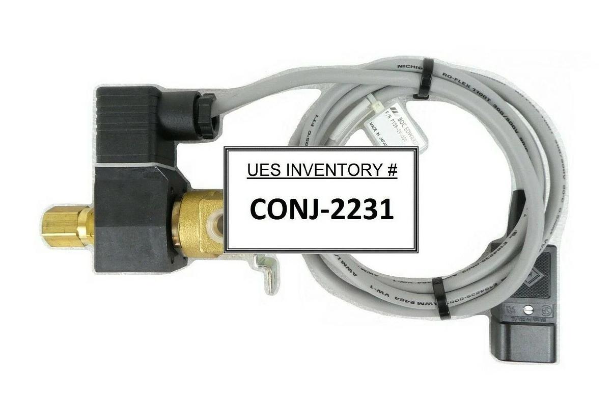 Edwards PT362V000 TMS Valve with 1.5M Cable P031 Mattson New Surplus