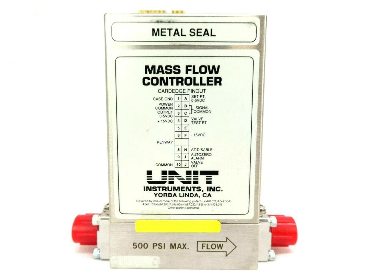 Used UNIT Instruments UFC-8160 Mass Flow Controller MFC 10 SLM N2 8160 Working Spare