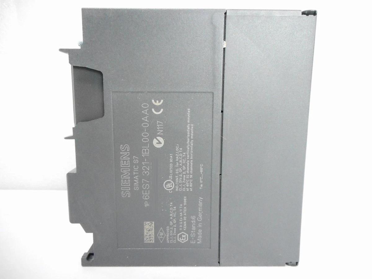 Siemens 6ES7 321-1Bl00-0AA0 Digital Input Module SIMATIC S7 New Surplus