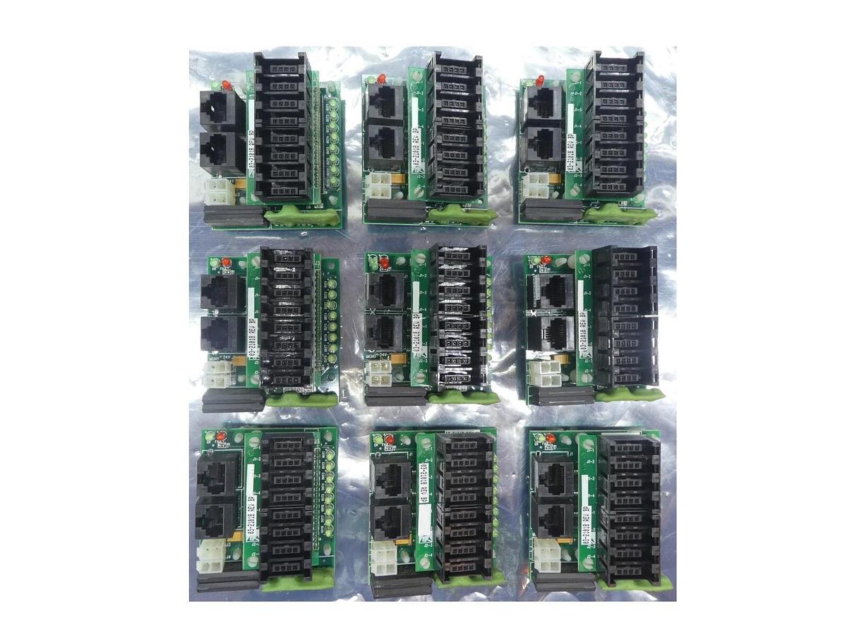 Used ASM Advanced Semiconductor Materials 02-15910 PCB Rev. B Lot of 9 Working Spare