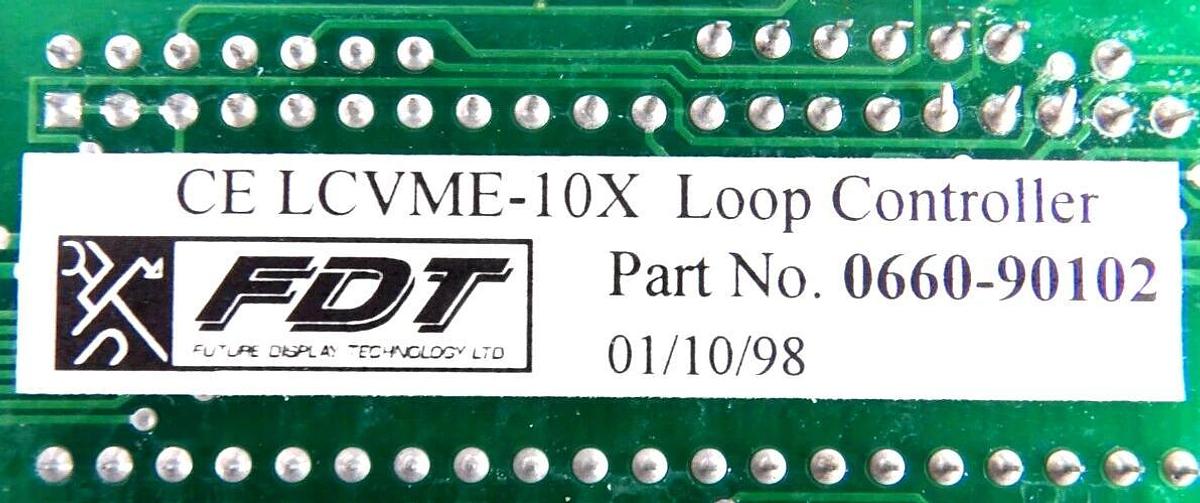 Used AMAT Applied Materials 0100-91125 Loop Controller LCVME-10X PCB Card 0660-90102