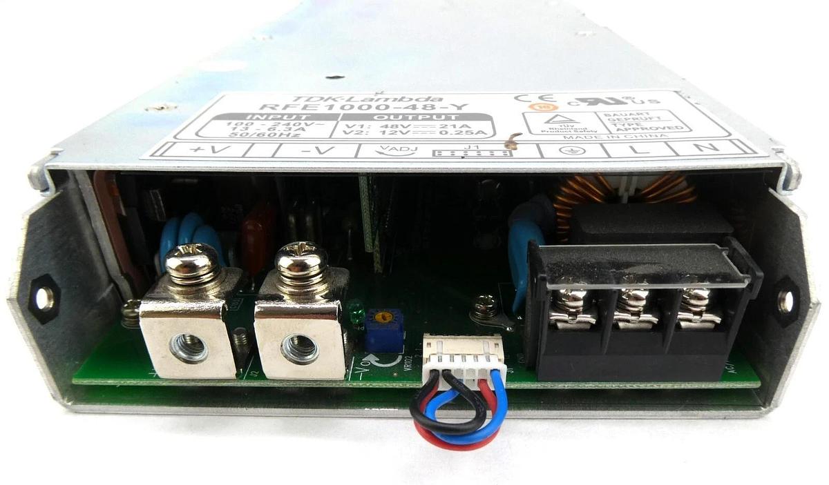 Used TDK-Lambda RFE1000-48-Y Power Supply Assembly 1000 Series Working Surplus