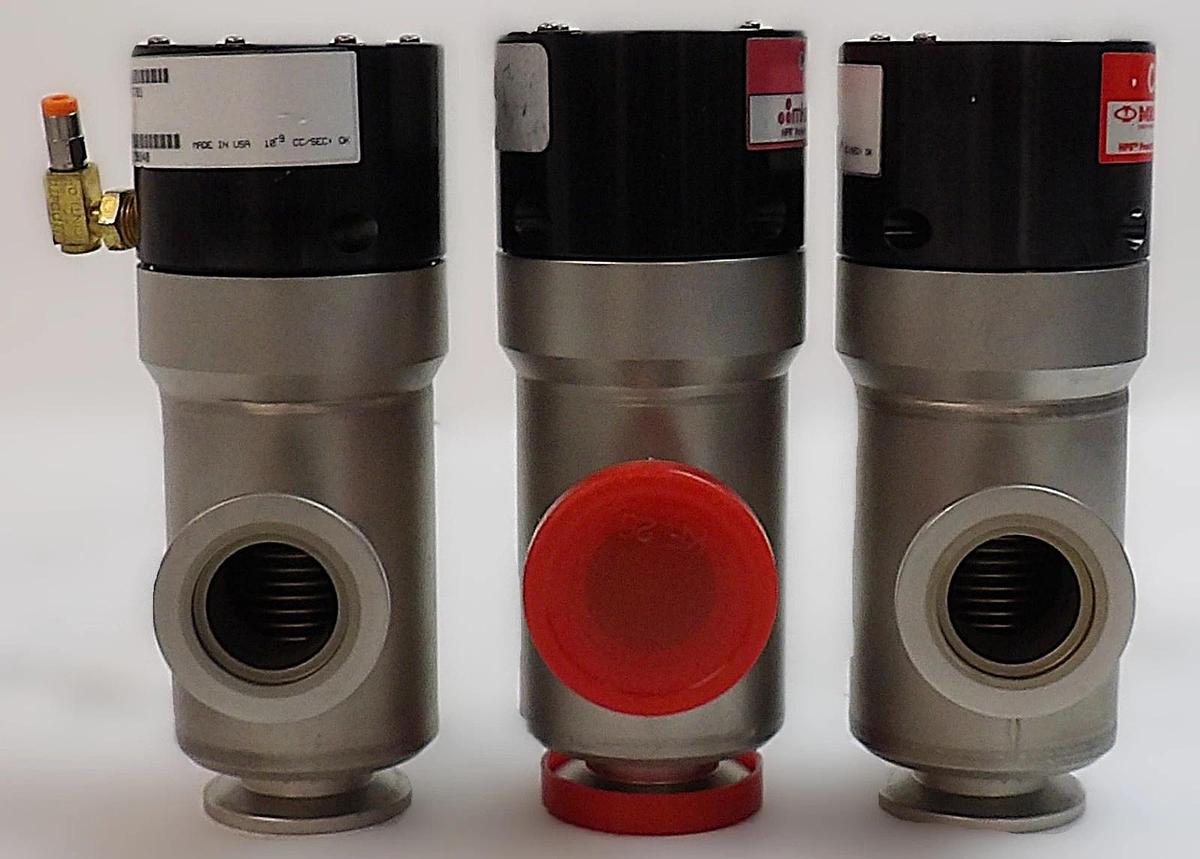 Used MKS Instruments 100937701 Vacuum Isolation Valve Reseller Lot of 3 Working