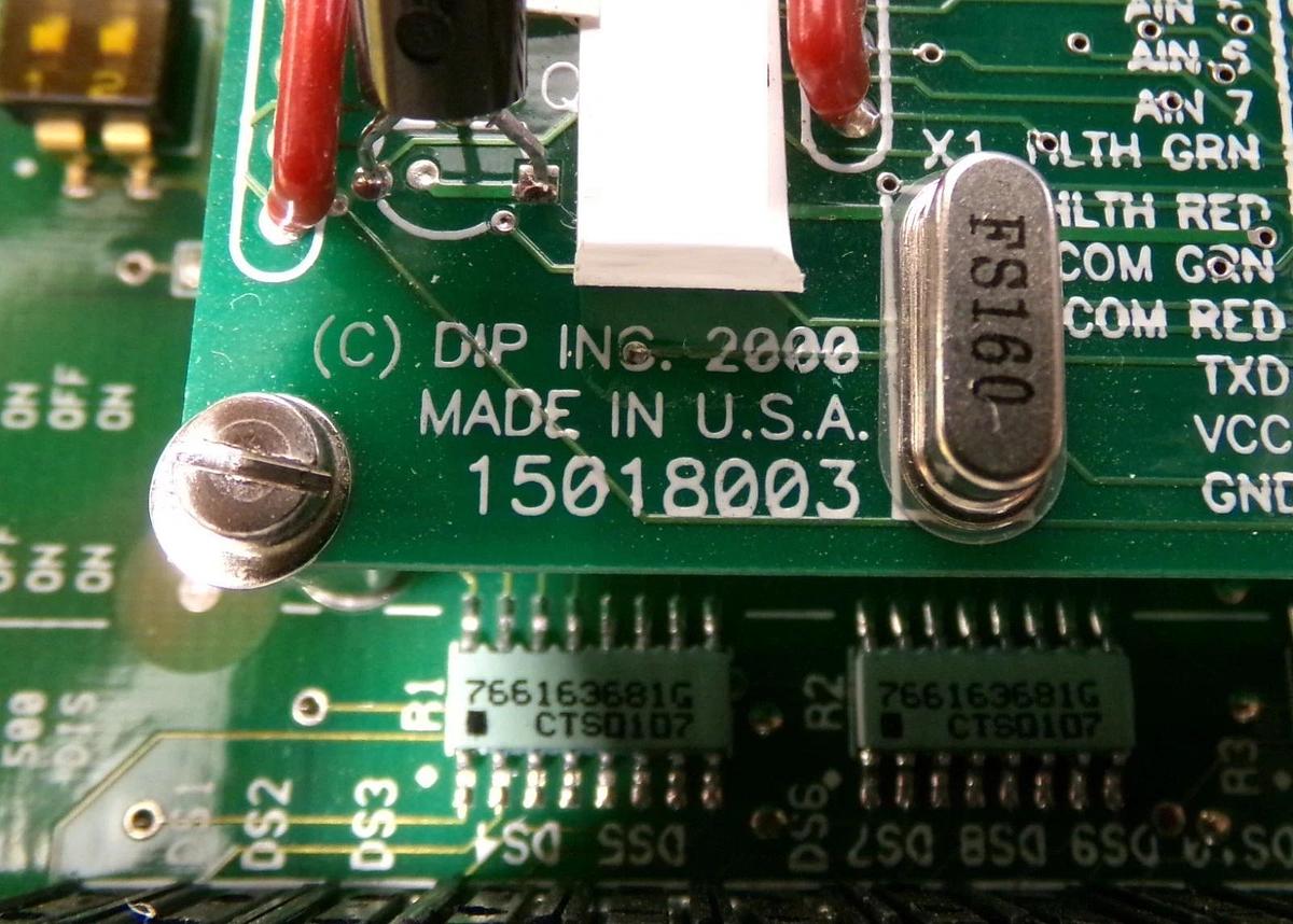 Used AMAT Applied Materials 0190-00285 Preclean Chamber Interlock PCB Card Working