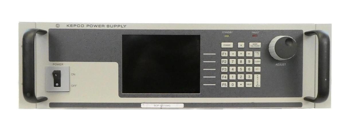 Used Kepco BOP 100-10MG High Power Bipolar Power Supply Bent Input Untested Spare
