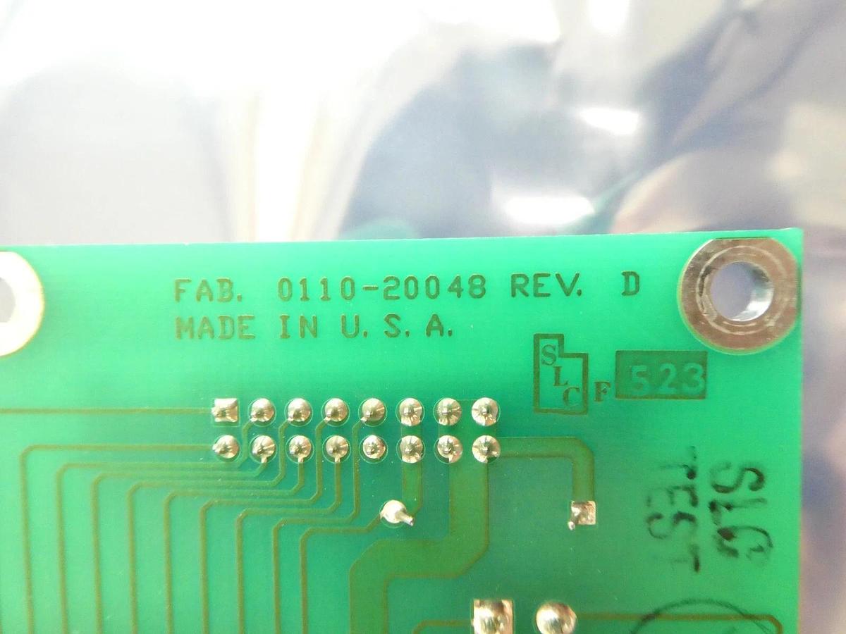 Used AMAT Applied Materials 0100-20048 Cryo Distribution PCB BD Working Surplus