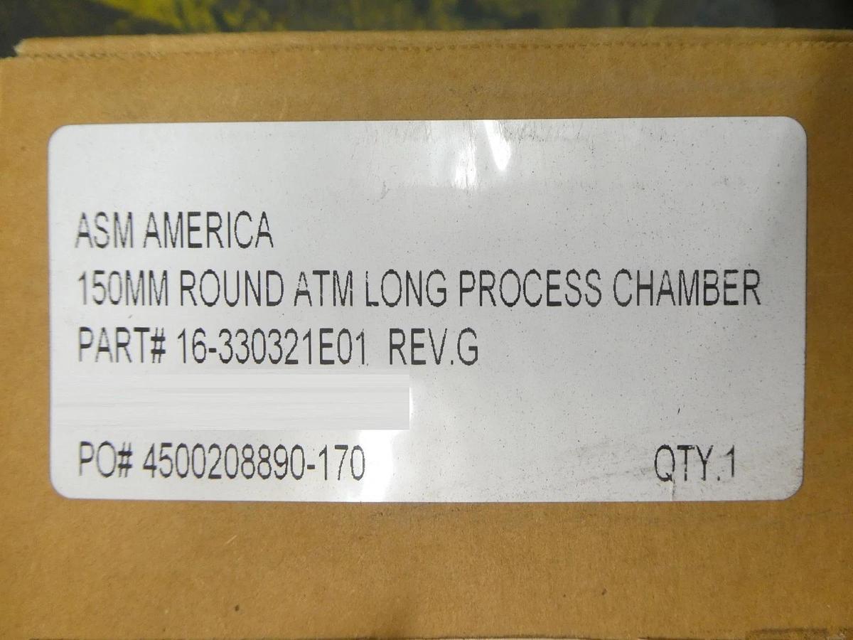 ASM Advanced Semiconductor Materials 16-330321E01 Round ATM Process Chamber 150m
