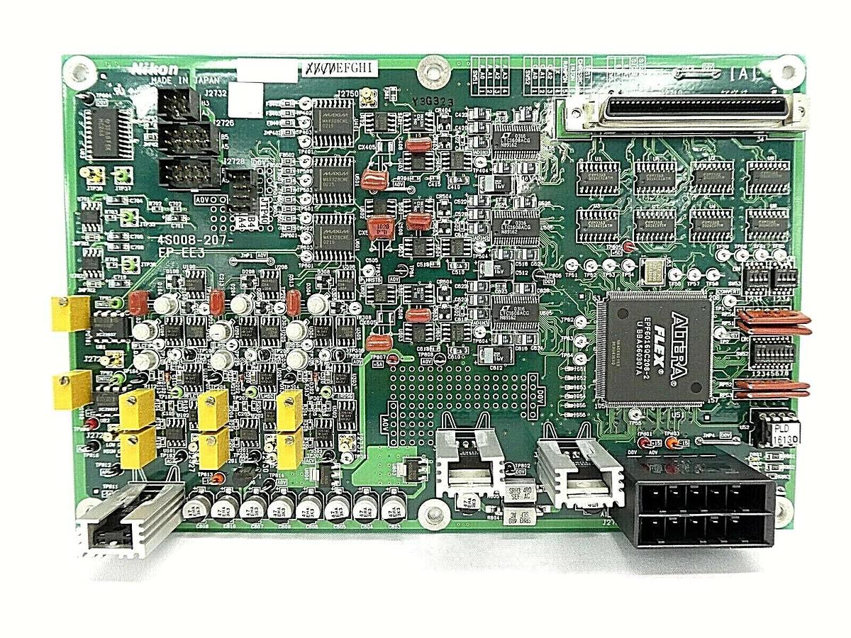 Used Nikon 4S008-207 Processor Board PCB EP-EES NSR-S307E 200mm DUV Working Surplus