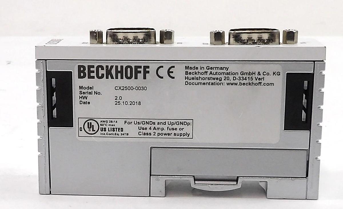 Used Beckhoff Automation CX2500 Ethernet Module CX2500-0030 CX2500-0060 Lot of 12
