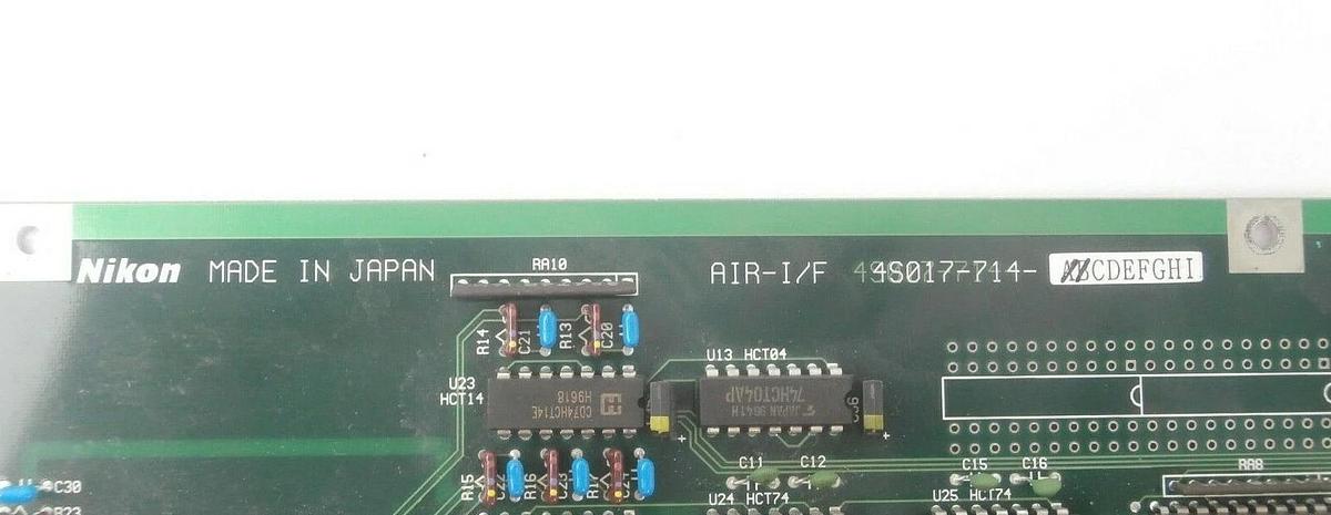 Used Nikon 4S017-714 Interface Board PCB AIR-I/F NSR Series System Working