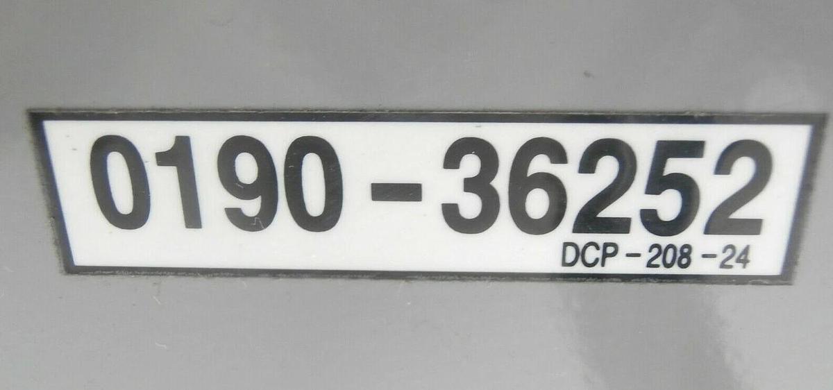 Used Daihen DCP-208-24 DC Power Supply AMAT Applied Materials 0190-36252 Working