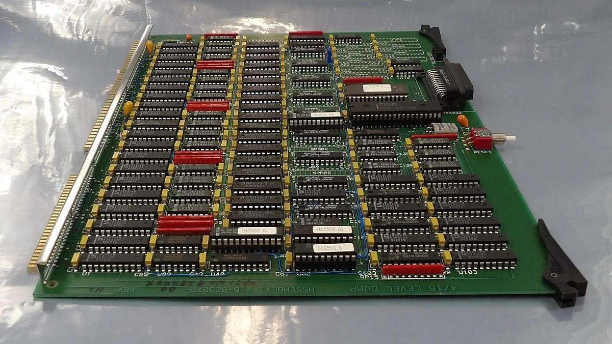 Used KLA Instruments 710-023279-00 4/16 Level Dump PCB Card Working Surplus