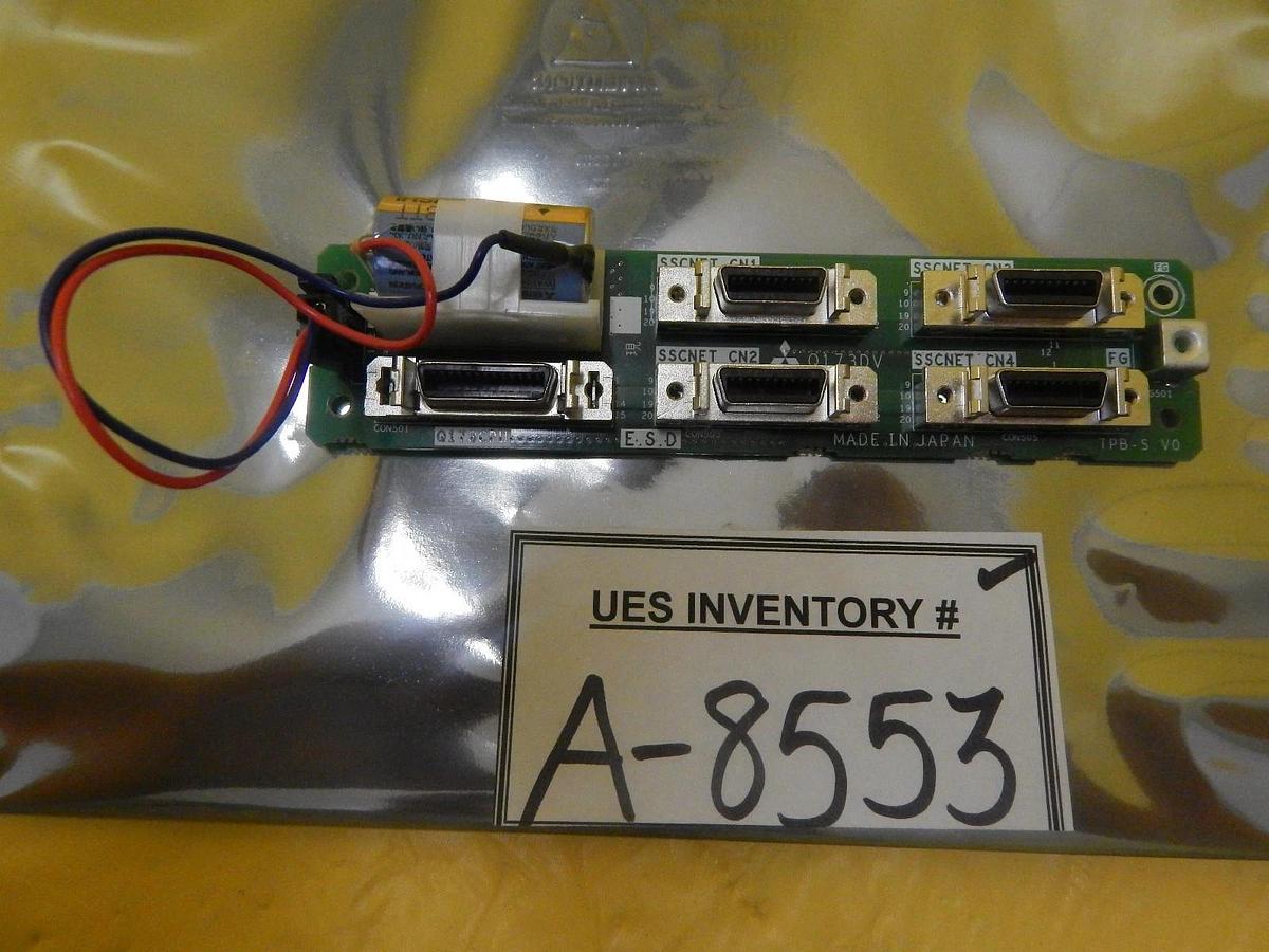Used Mitsubishi Q173DV PLC SSCNET Channel Distribution PCB TEL PR300Z Used Working