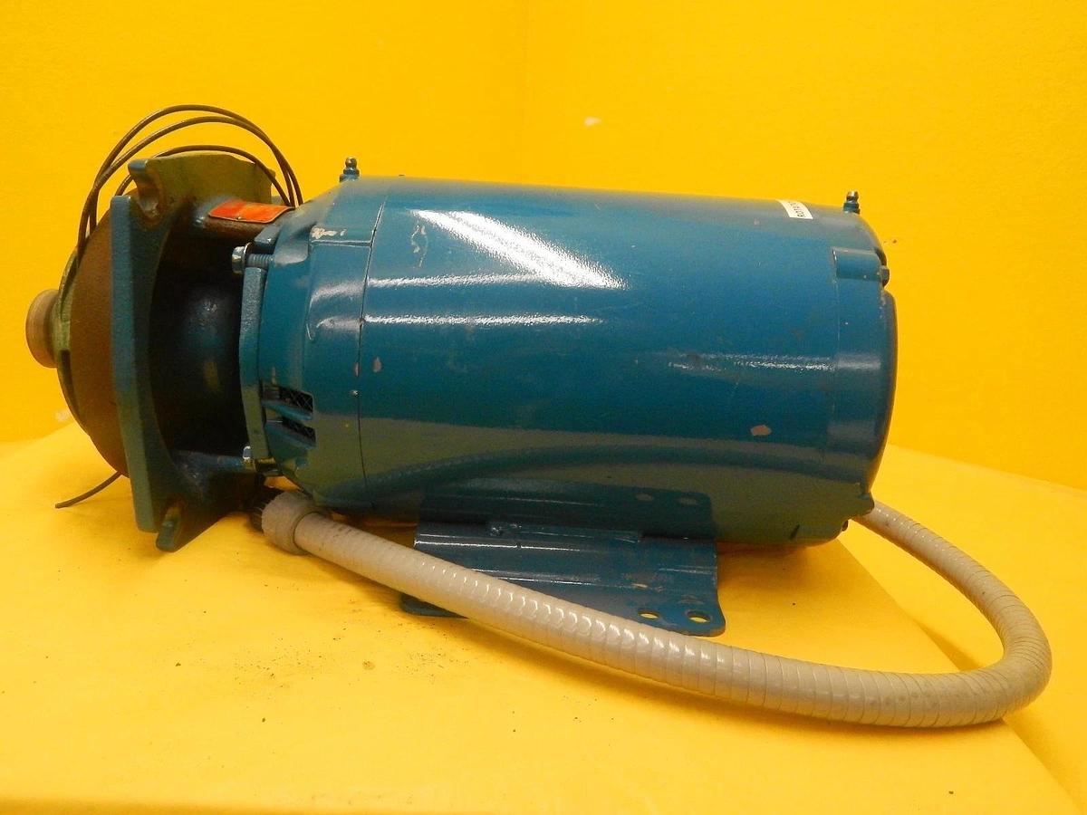 Used Baldor 36F971-0344G3 Industrial Motor Burks 350GA7-1-1-4ME5.44SP Used Working