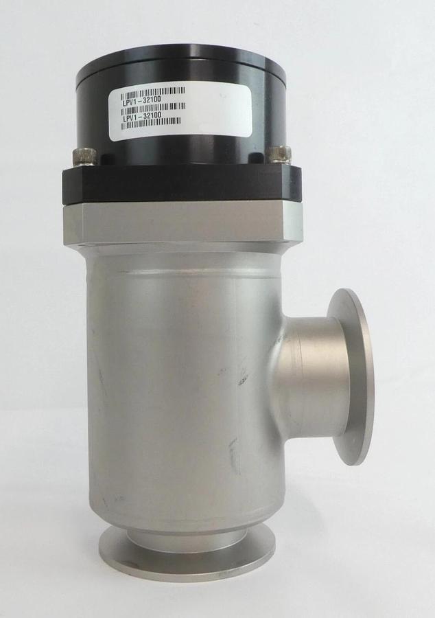 Used MKS Instruments LPV1-32100 Pneumatic Right Angle Chamber Valve NW50 Lot of 2