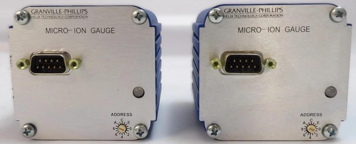 Used Granville-Phillips 354005-TE-T Micro-Ion Gauge Lot of 2 Working