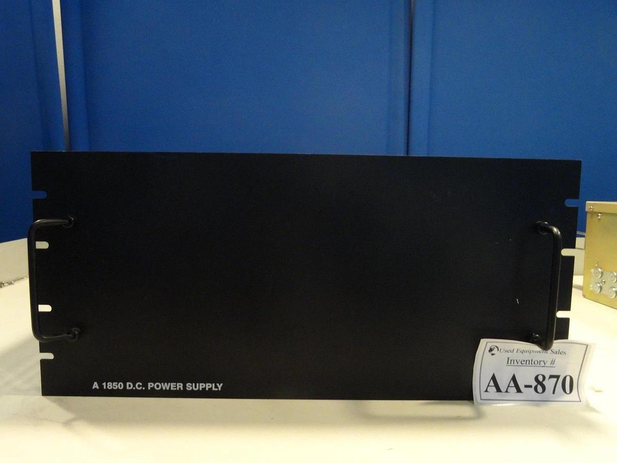 Used SVG Silicon Valley Group 0961-002 A 1850 DC Power Supply ASML Used Working