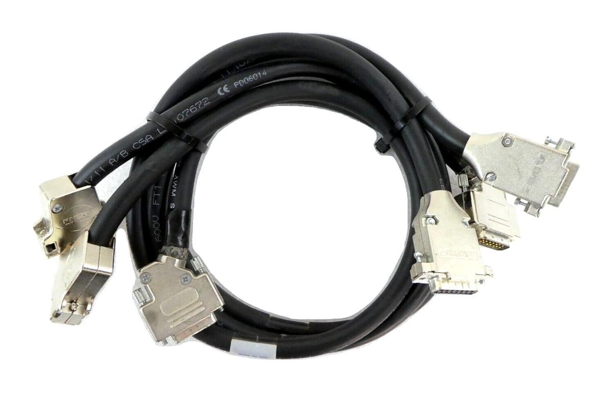Used Oerlikon Leybold Turbomolecular Vacuum Pump Turbo Cable Lot of 3 TW-250S Working