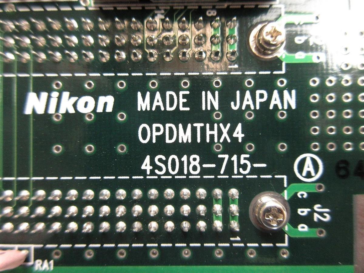 Used Nikon 4S018-715-Ⓐ Backplane Interface Board PCB OPDMTHX4 NSR Series Working